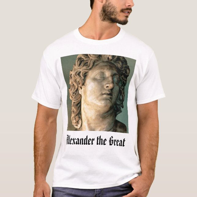 Alexander das Great', Alexander der Große T-Shirt (Vorderseite)