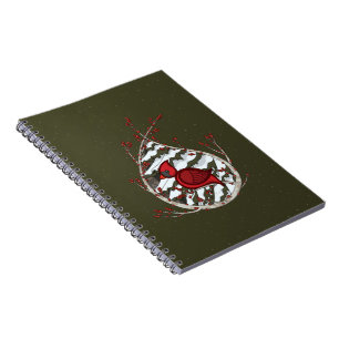 Alexander das Kardinals Notizbuch Notizblock