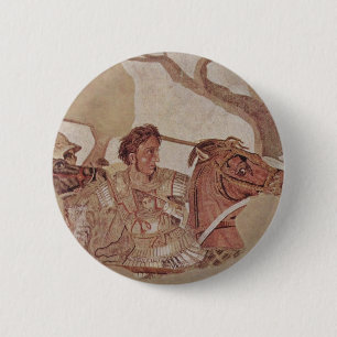 Alexander der Große am Krieg Button