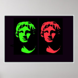 Alexander der Große-Collage Poster