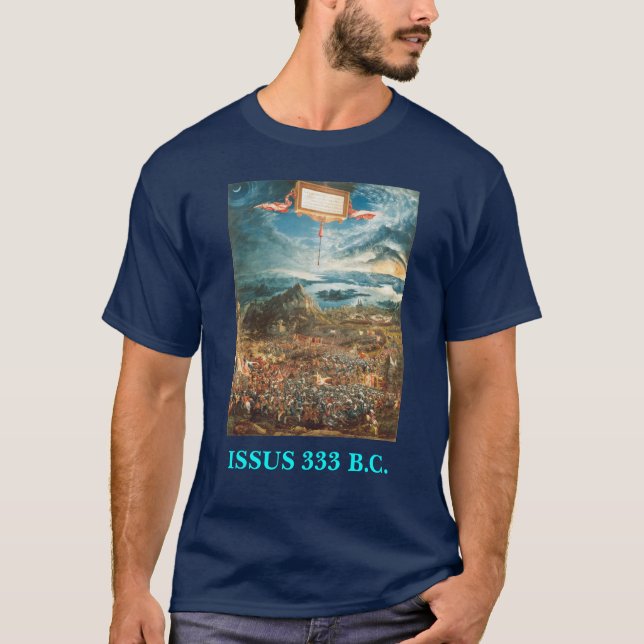 Alexander der Große - Kampf von Issus T-Shirt (Vorderseite)