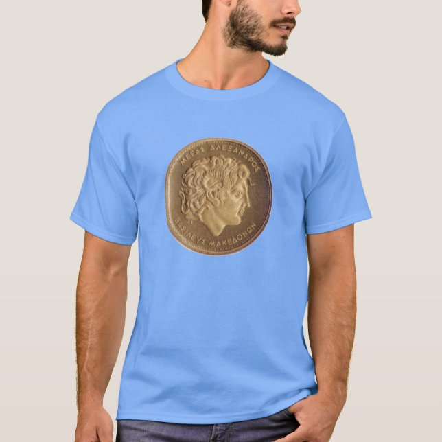 Alexander der Große, König von Macedonians T-Shirt (Vorderseite)
