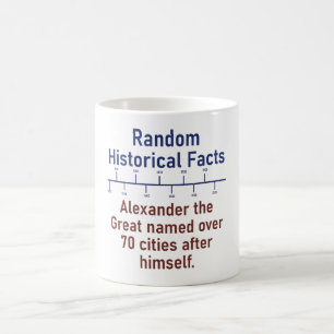 Alexander der große Name - Geschichte Kaffeetasse