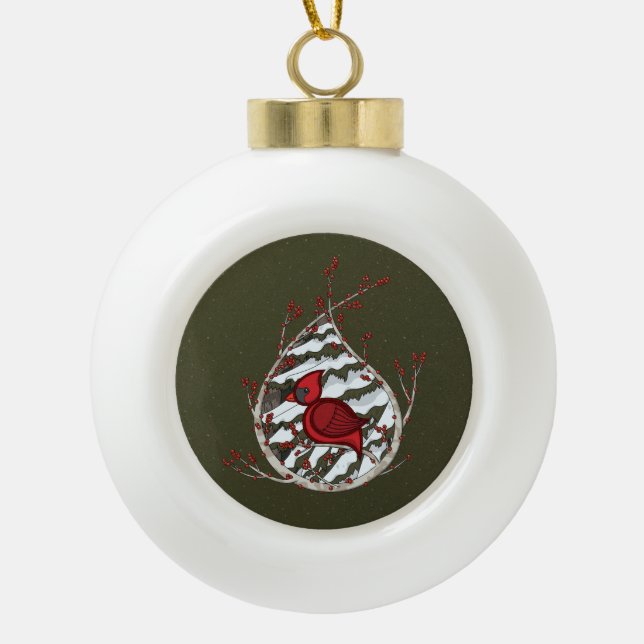 Alexander der Kardinal Premium Ornament (Vorderseite)