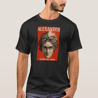 Alexander der Mann, der Magie kennt T-Shirt