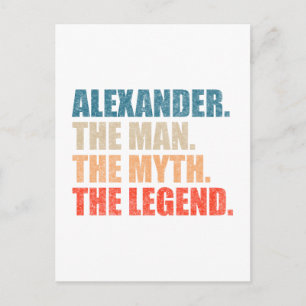 Alexander Der Mann Der Mythos Die Legende Postkarte