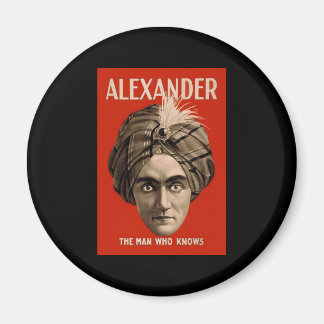 Alexander der Mann, der weiß Magnet