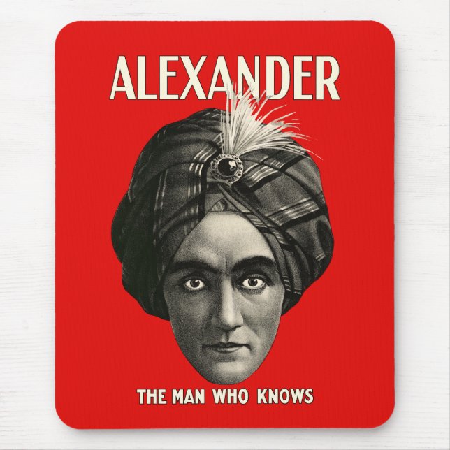 Alexander - der Mann, der weiß Mousepad (Vorne)
