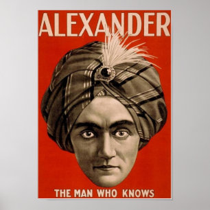 Alexander der Mann, der weiß Poster