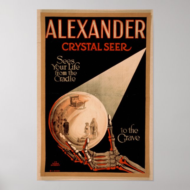 ALEXANDER DER SEER VINTAGE POSTER (Vorne)