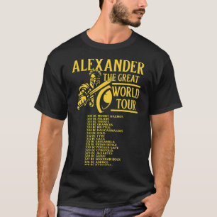 Alexander die Geschichte der Großen Weltreise T-Shirt