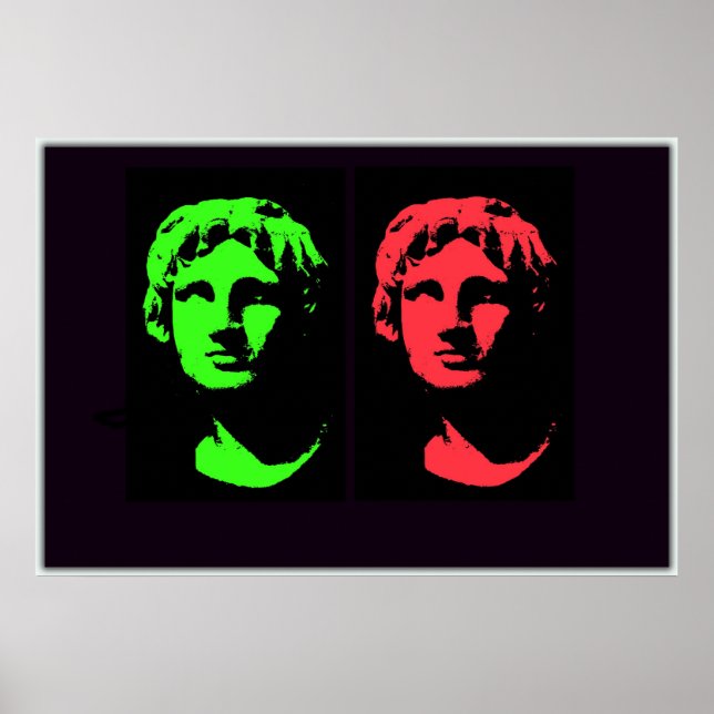 Alexander die Große Collage Poster (Vorne)