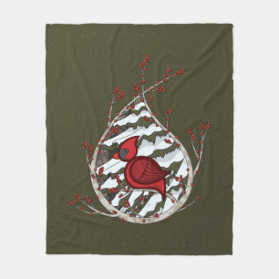 Alexander die Kardinals-Fleece-Decke Fleecedecke