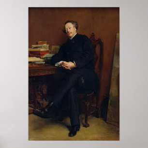 Alexander Dumas Fils 1877 Poster