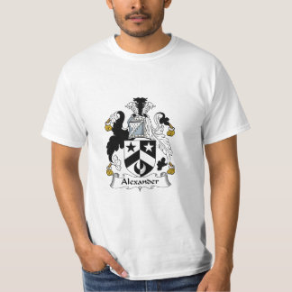 Alexander-Familienwappen-Alexander-Wappen T-Shirt