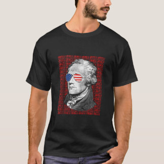 Alexander Hamilton America Patriotic USA 4. Ju T-Shirt