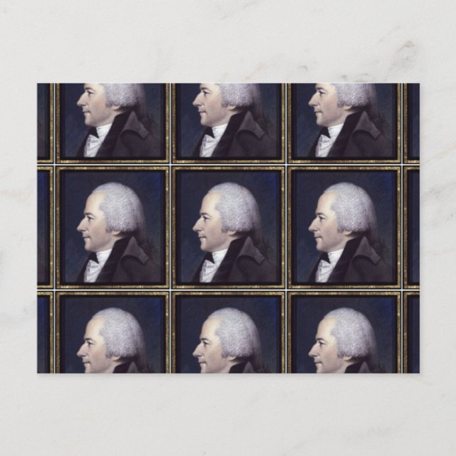 Alexander Hamilton Designs Postkarte (Vorderseite)