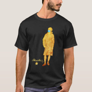 Alexander Hamilton Face Mask Funny History Frauen T-Shirt