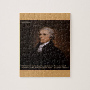 Alexander Hamilton Geschenke Puzzle