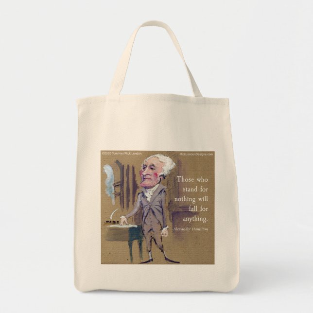 Alexander Hamilton Grocery Tasche (umweltfreundlic (Vorne)