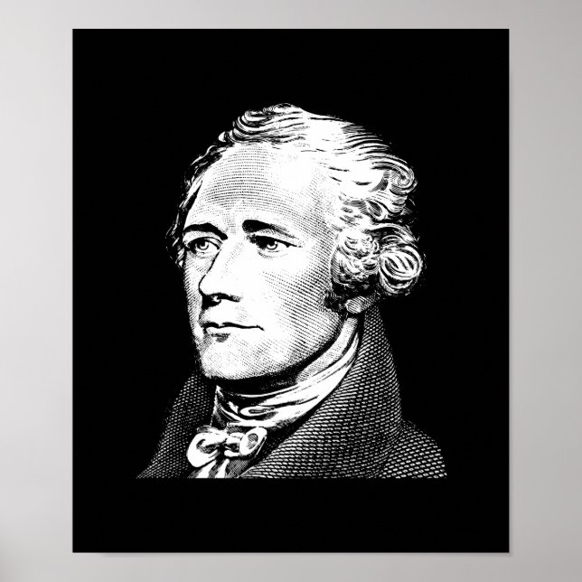 Alexander Hamilton - Gründungsvater Graphic Poster (Vorne)