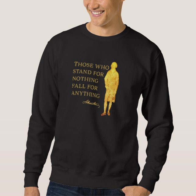 Alexander Hamilton History Usa 4. Juli Men Wom Sweatshirt (Vorderseite)