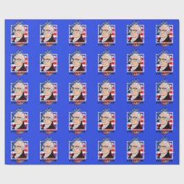 Alexander Hamilton in Farbtragenden Schatten Geschenkpapier