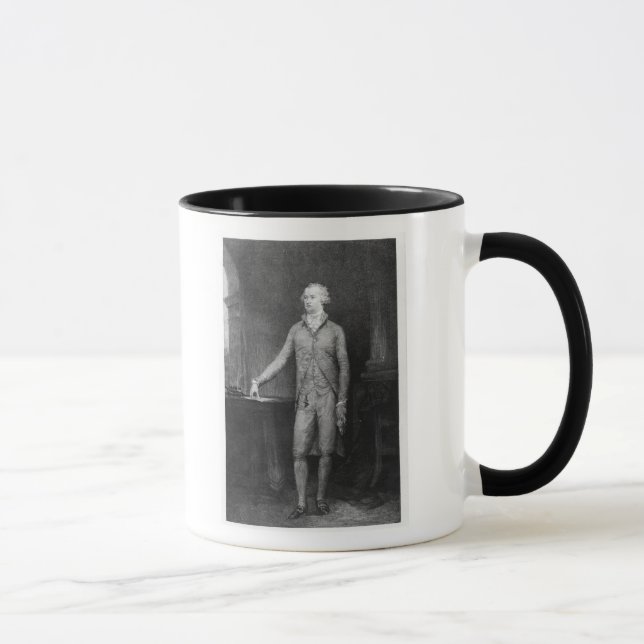 Alexander Hamilton, nach der Malerei von 1792 Tasse (Rechts)