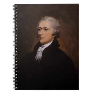 Alexander Hamilton-Notizbuch Notizblock