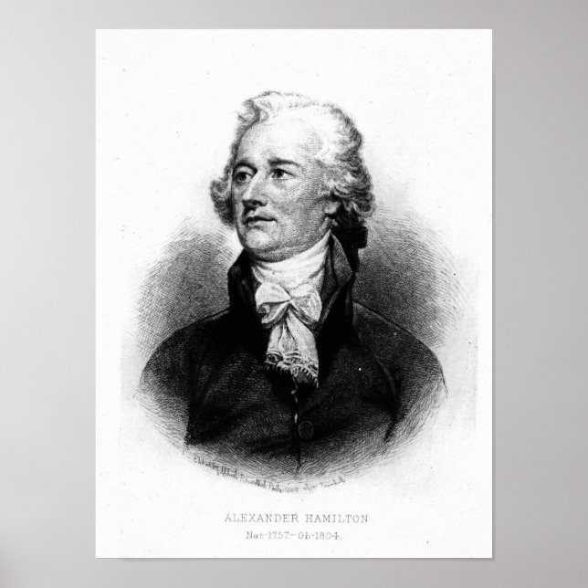Alexander Hamilton Poster (Vorne)