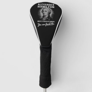 Alexander Hamilton schrieb 51 Essays in 6 Monaten Golf Headcover