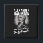 Alexander Hamilton schrieb 51 Essays in 6 Monaten Magnet<br><div class="desc">Alexander Hamilton schrieb 51 Essays in 6 Monaten Vintag</div>