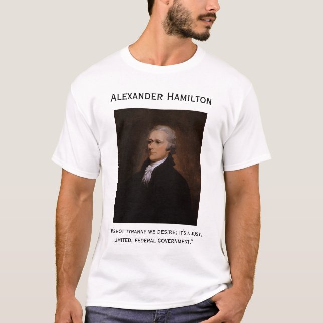 Alexander Hamilton T-Shirt (Vorderseite)