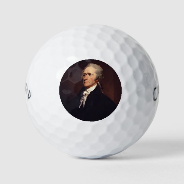 Alexander Hamilton: US-Gründungsvater, Historisch Golfball (Vorderseite)