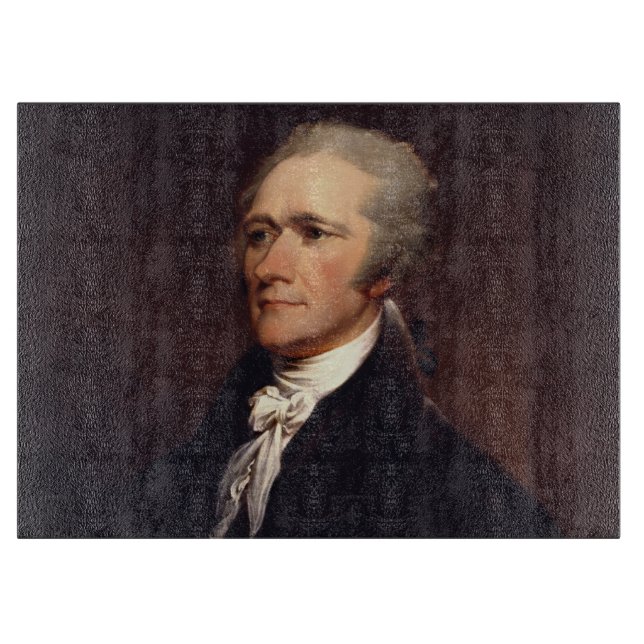 Alexander Hamilton: US-Gründungsvater, Historisch Schneidebrett (Vorderseite)
