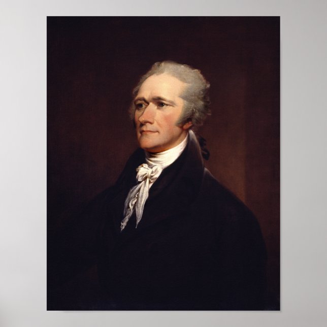 Alexander Hamilton von John Trumbull Poster (Vorne)