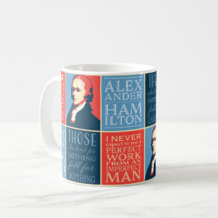 Alexander Hamilton-Zitate Kaffeetasse