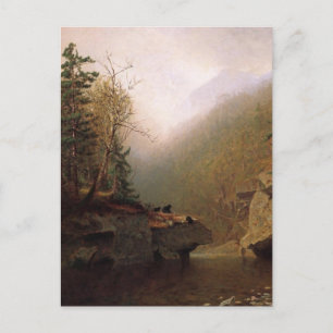 Alexander Helwig Wyant, Three Bears Postcard Postkarte