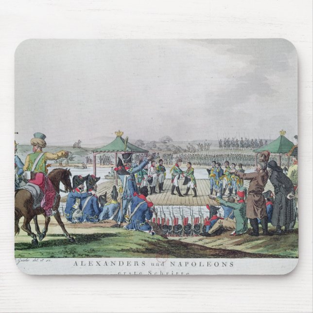 Alexander I und Napoleon Mousepad (Vorne)
