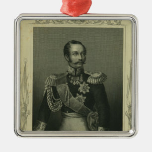 Alexander II von Russland Silbernes Ornament