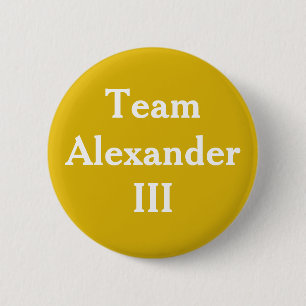 Alexander III., König von Schottland Button