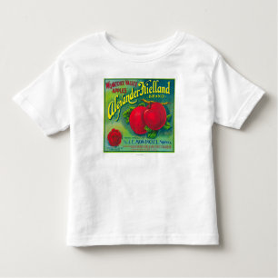Alexander Kielland Apple beschriften - Kaschmir, Kleinkind T-shirt