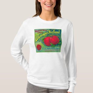 Alexander Kielland Apple beschriften - Kaschmir, T-Shirt