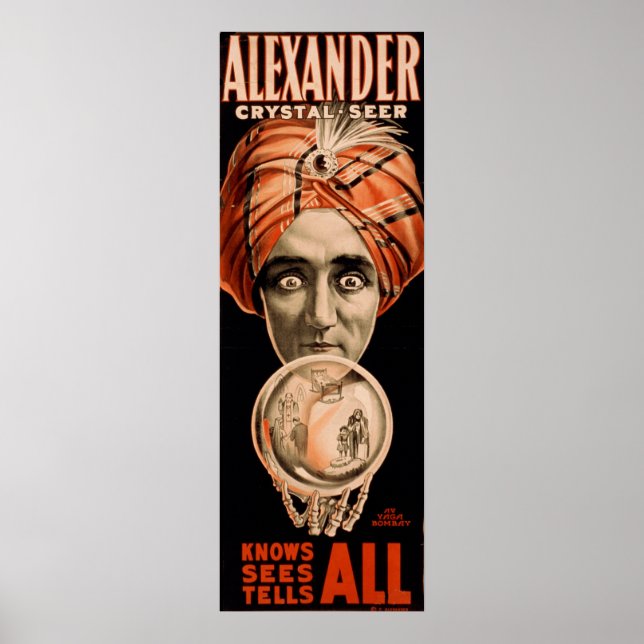 Alexander Kristall-Seer weiß, dass alles erzählt Poster (Vorne)