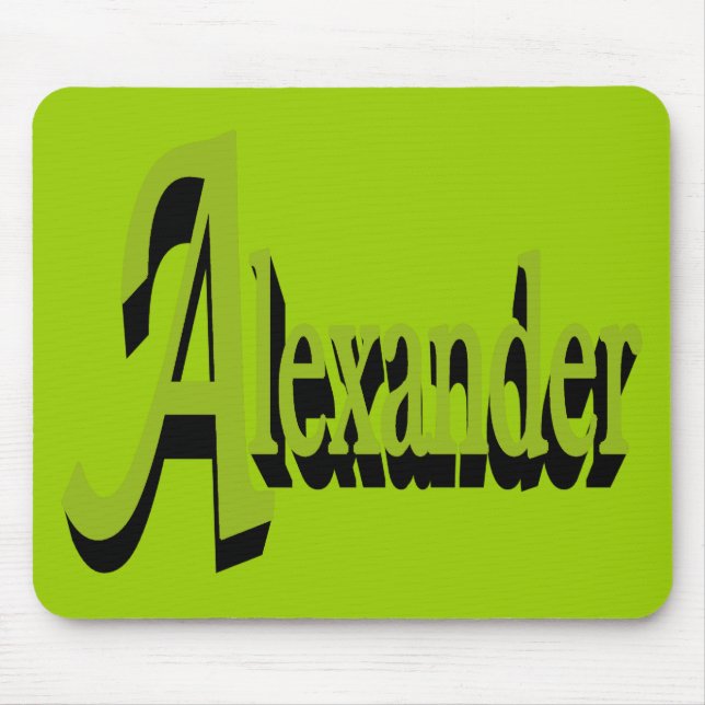 Alexander-Mauspad Mousepad (Vorne)
