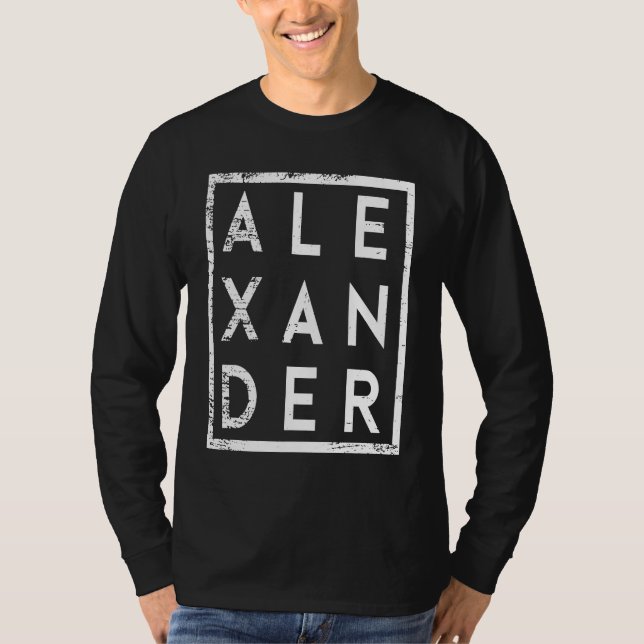 Alexander Minimalism T-Shirt (Vorderseite)