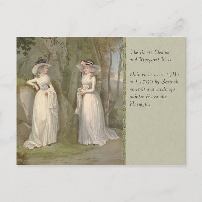 Alexander Nasmyth Two Sisters CC0178 Postcard Postkarte (Vorderseite)