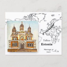 Alexander-Newski-Kathedrale, Tallinn Estland Postkarte