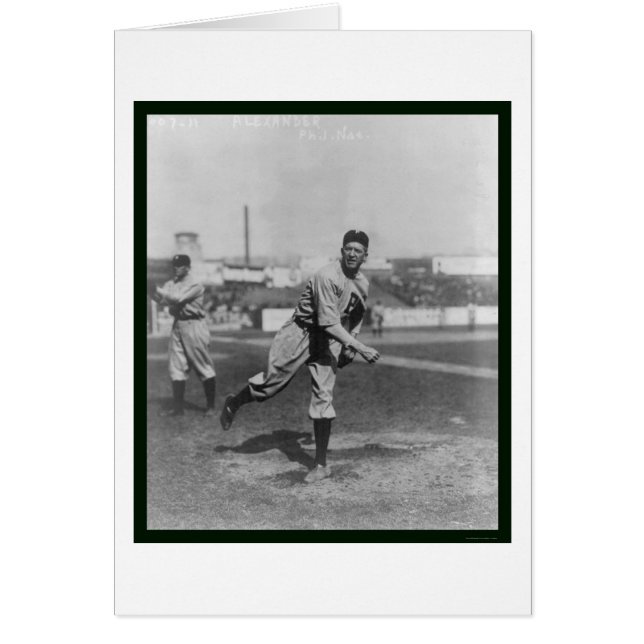 Alexander Phillies Baseball 1915 (Vorne)