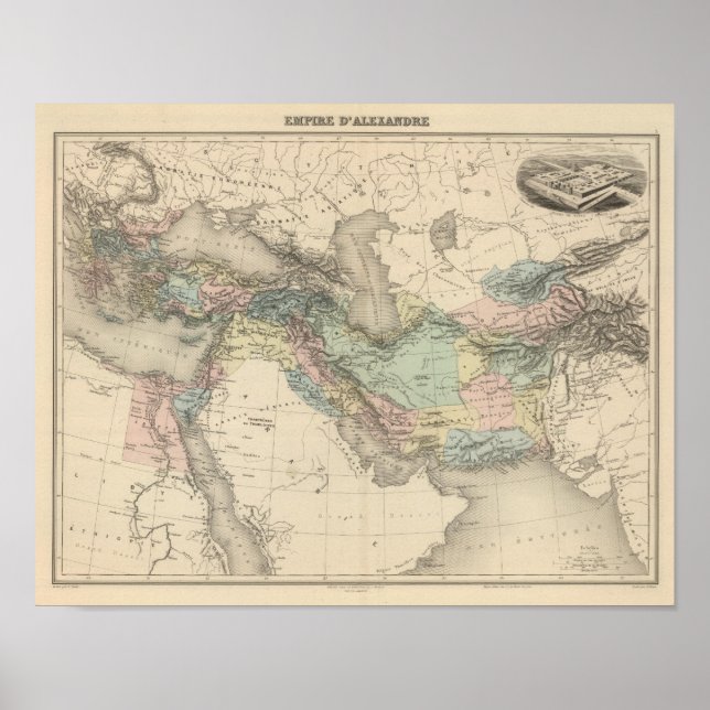 Alexander-Reich Poster (Vorne)